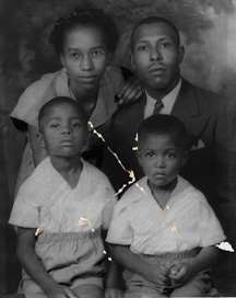 Cegus and Family before restoration and colorize