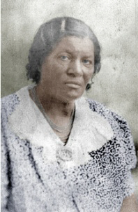 Grannie after photo restoration
